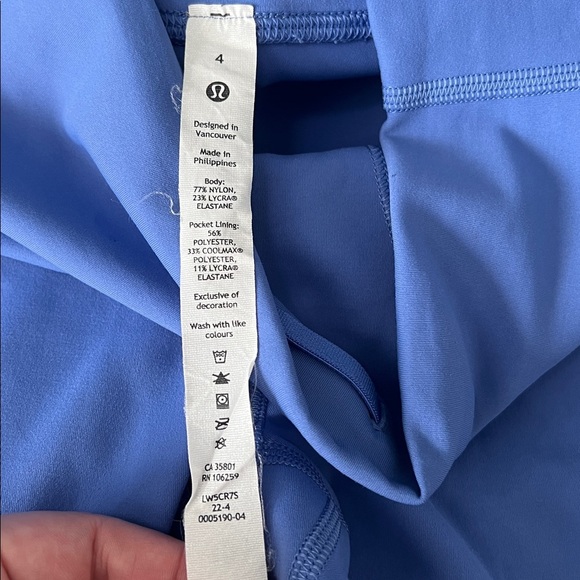 Lululemon Wunder Train Legging Wild Indigo Size 4 - Picture 2 of 8